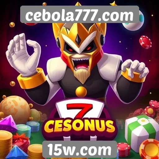 Variedade de jogos disponíveis em cebola777.com